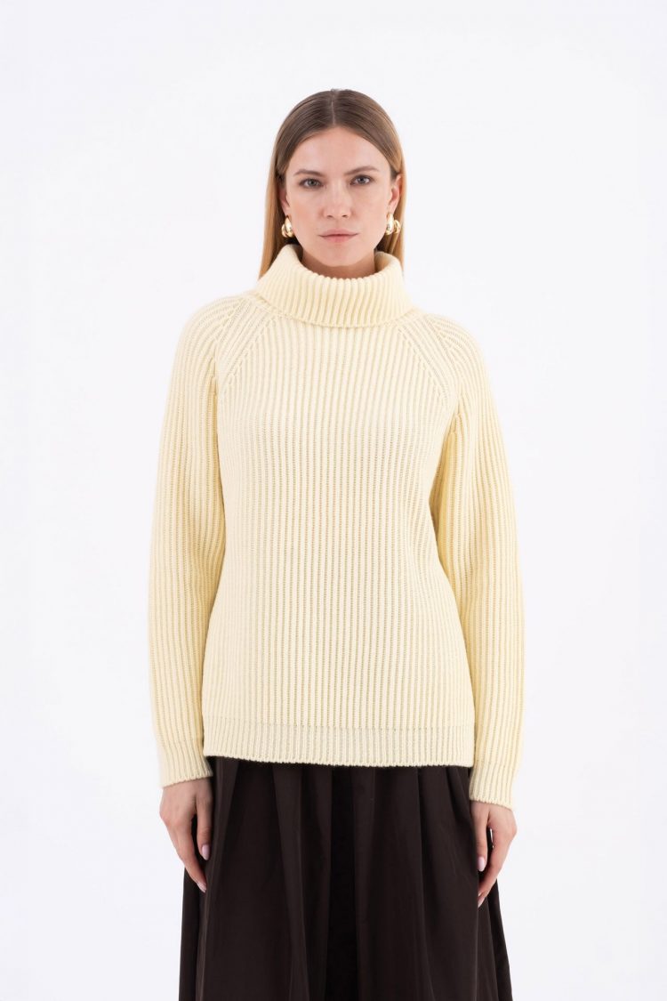 KNITWEAR VICARIO CINQUE METUNIA YELLOW