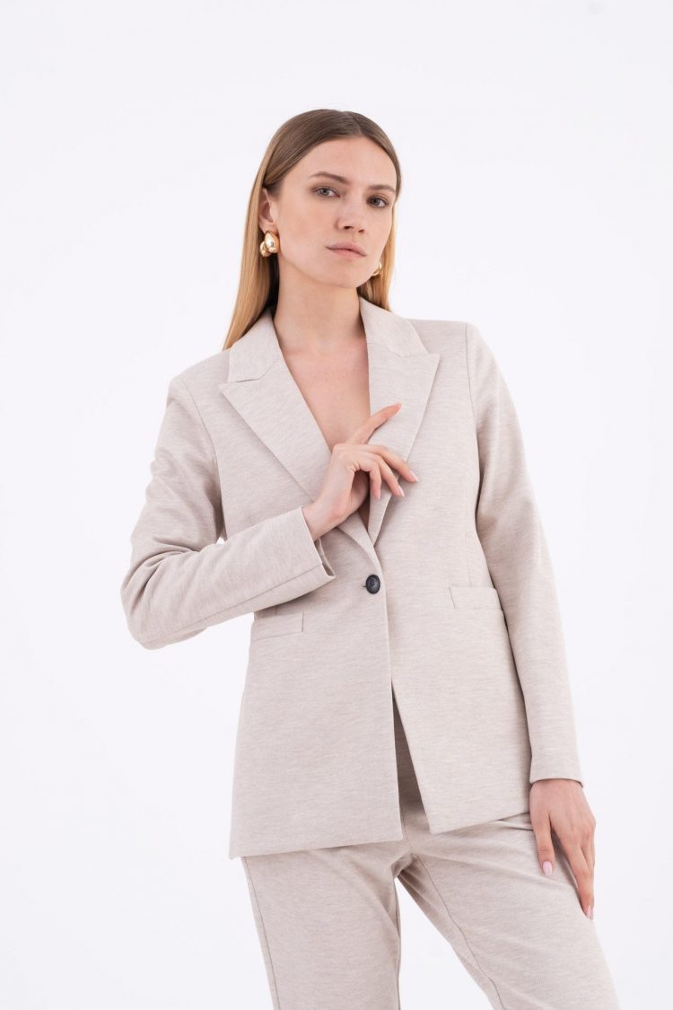 BLAZER VICARIO CINQUE REALA BEIGE