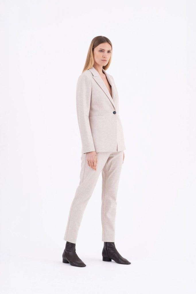 BLAZER VICARIO CINQUE REALA BEIGE — immagine 3
