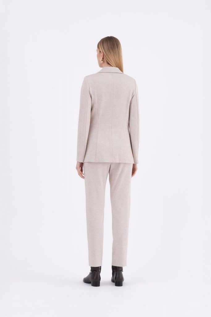 TROUSERS VICARIO CINQUE PARTES BEIGE — immagine 2